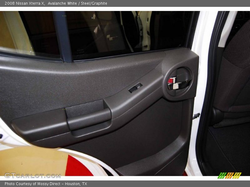 Avalanche White / Steel/Graphite 2008 Nissan Xterra X