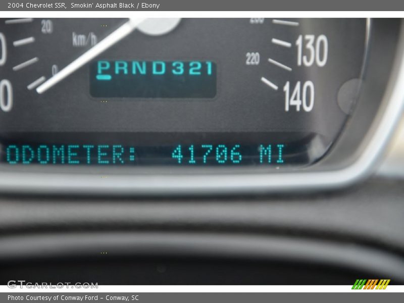 Smokin' Asphalt Black / Ebony 2004 Chevrolet SSR