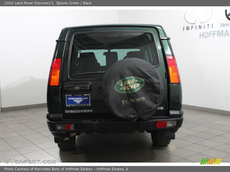Epsom Green / Black 2003 Land Rover Discovery S