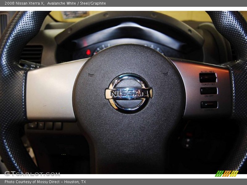 Avalanche White / Steel/Graphite 2008 Nissan Xterra X