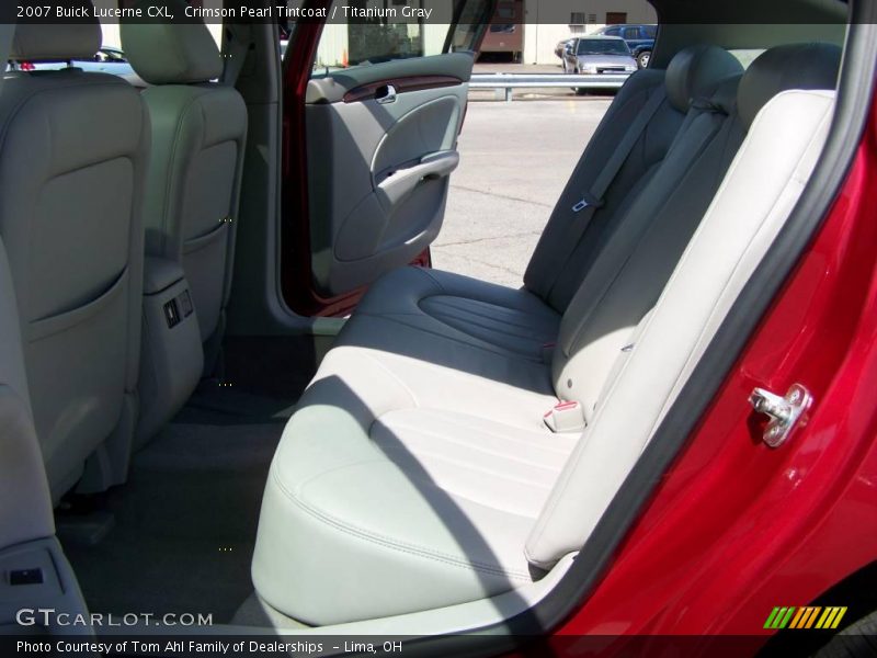 Crimson Pearl Tintcoat / Titanium Gray 2007 Buick Lucerne CXL