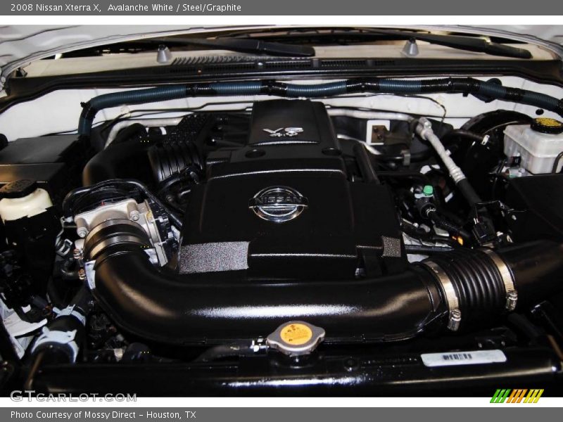 Avalanche White / Steel/Graphite 2008 Nissan Xterra X