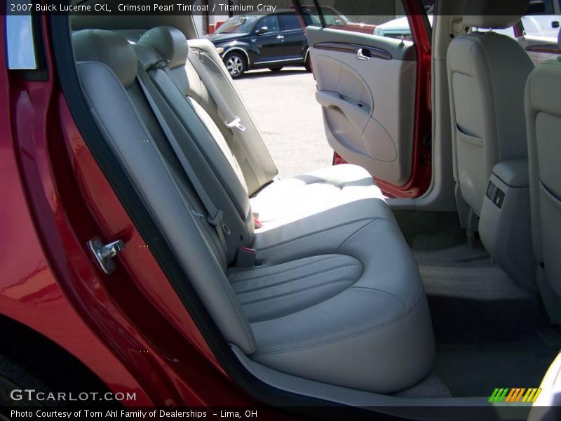 Crimson Pearl Tintcoat / Titanium Gray 2007 Buick Lucerne CXL