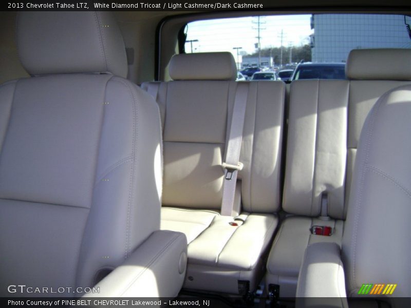 White Diamond Tricoat / Light Cashmere/Dark Cashmere 2013 Chevrolet Tahoe LTZ