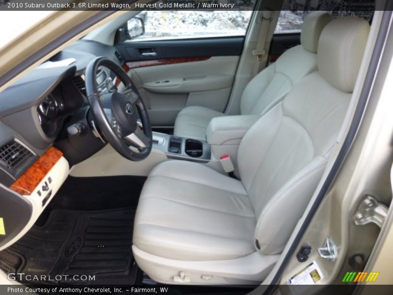 Harvest Gold Metallic / Warm Ivory 2010 Subaru Outback 3.6R Limited Wagon