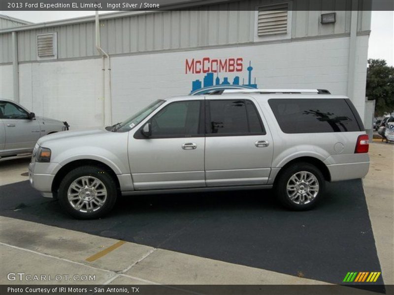 Ingot Silver / Stone 2013 Ford Expedition EL Limited