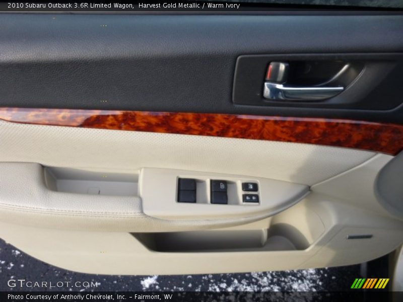 Harvest Gold Metallic / Warm Ivory 2010 Subaru Outback 3.6R Limited Wagon