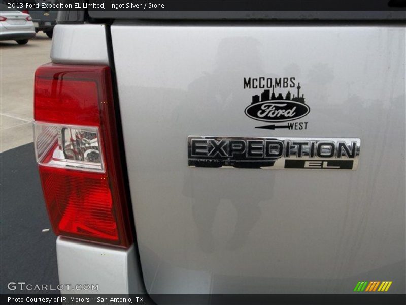 Ingot Silver / Stone 2013 Ford Expedition EL Limited