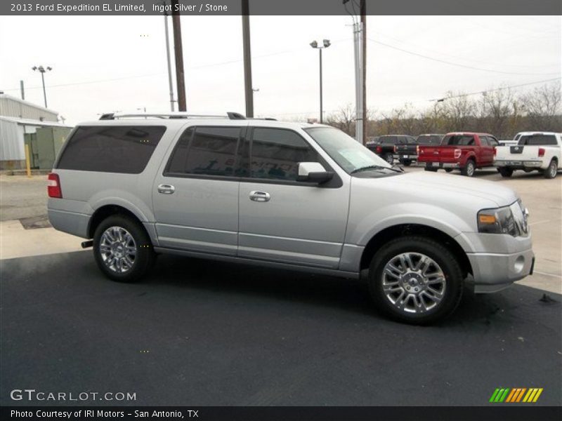 Ingot Silver / Stone 2013 Ford Expedition EL Limited