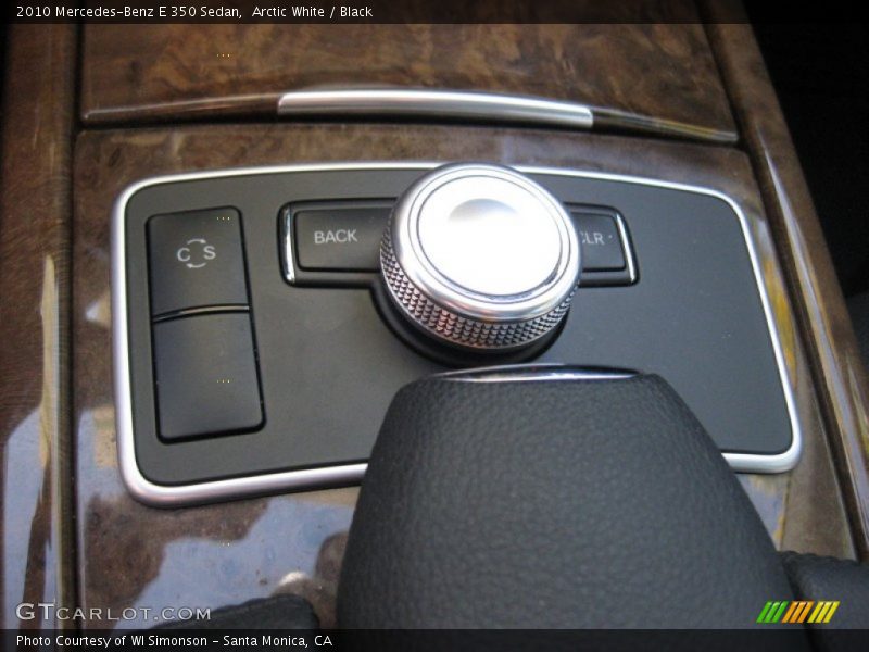 Arctic White / Black 2010 Mercedes-Benz E 350 Sedan
