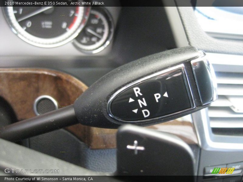 Arctic White / Black 2010 Mercedes-Benz E 350 Sedan