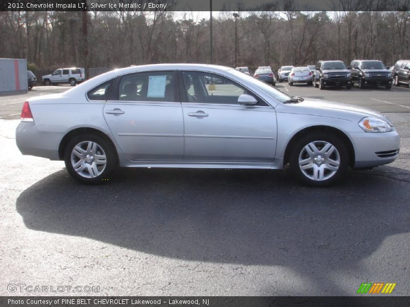 Silver Ice Metallic / Ebony 2012 Chevrolet Impala LT