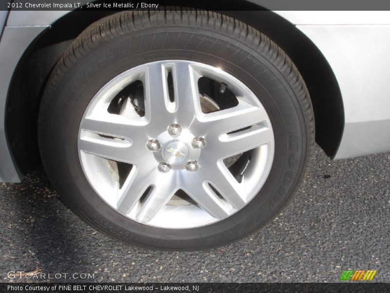 Silver Ice Metallic / Ebony 2012 Chevrolet Impala LT