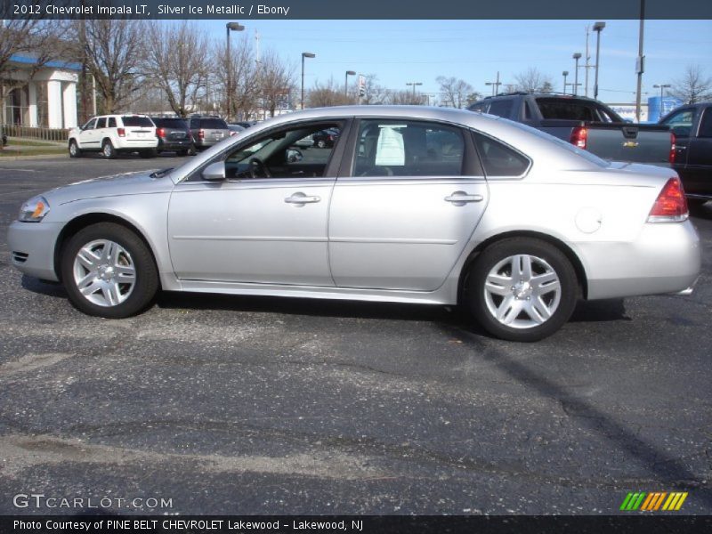 Silver Ice Metallic / Ebony 2012 Chevrolet Impala LT