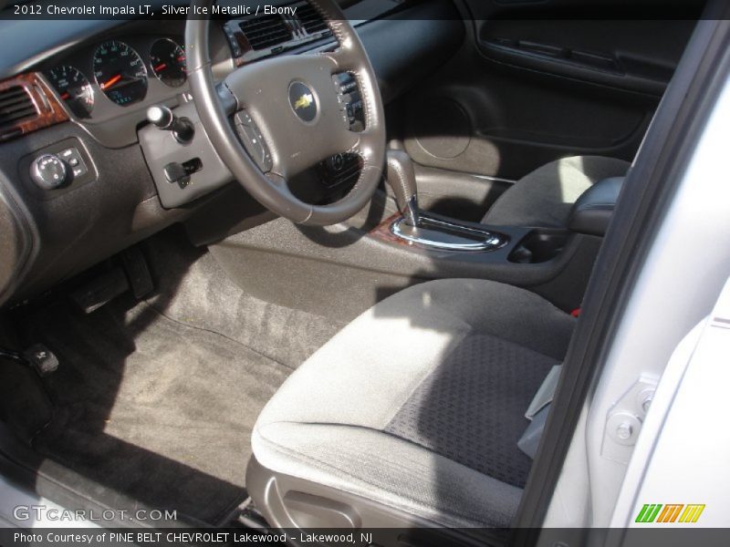 Silver Ice Metallic / Ebony 2012 Chevrolet Impala LT