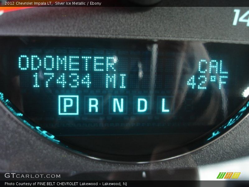 Silver Ice Metallic / Ebony 2012 Chevrolet Impala LT