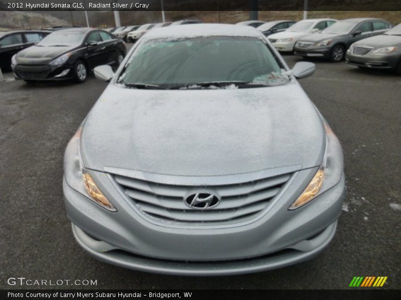 Radiant Silver / Gray 2012 Hyundai Sonata GLS