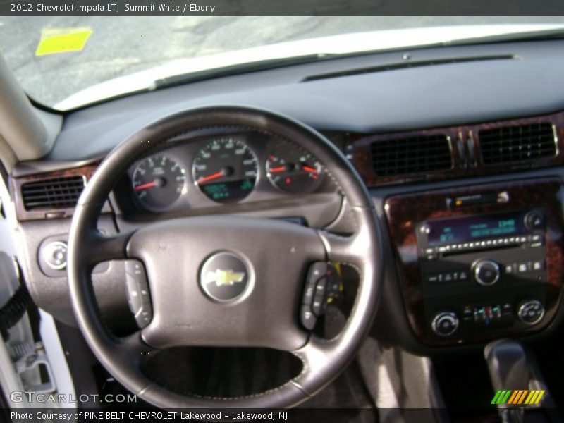 Summit White / Ebony 2012 Chevrolet Impala LT