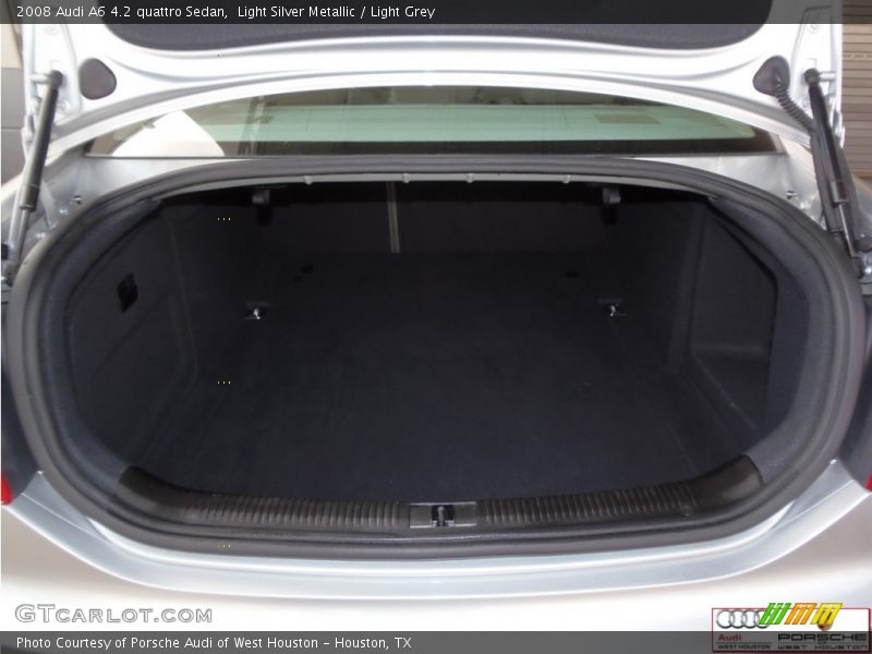 Light Silver Metallic / Light Grey 2008 Audi A6 4.2 quattro Sedan