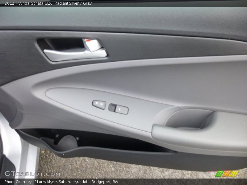 Radiant Silver / Gray 2012 Hyundai Sonata GLS