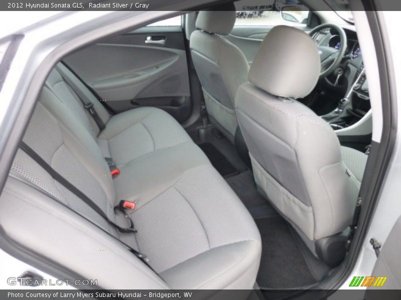 Radiant Silver / Gray 2012 Hyundai Sonata GLS