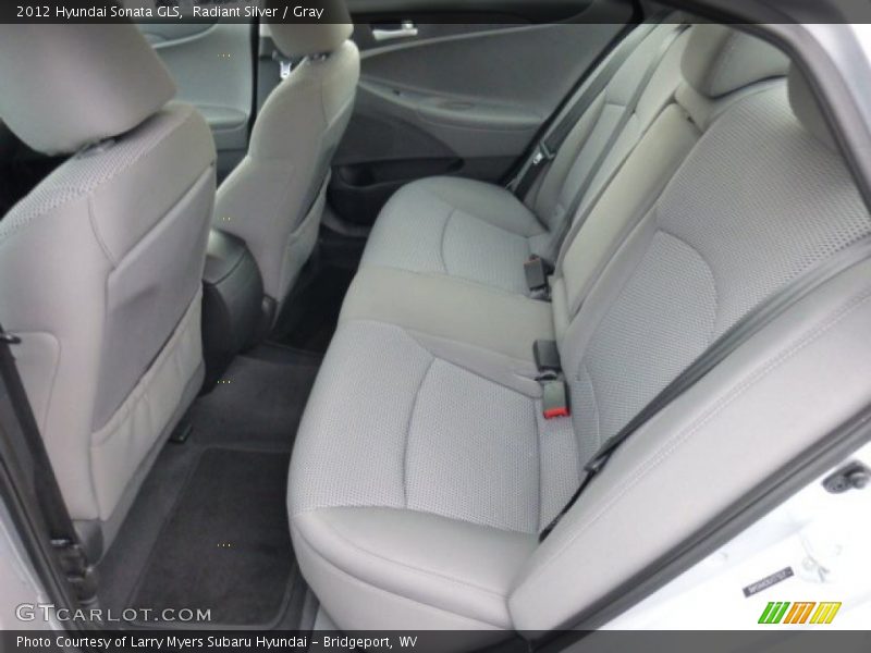 Radiant Silver / Gray 2012 Hyundai Sonata GLS