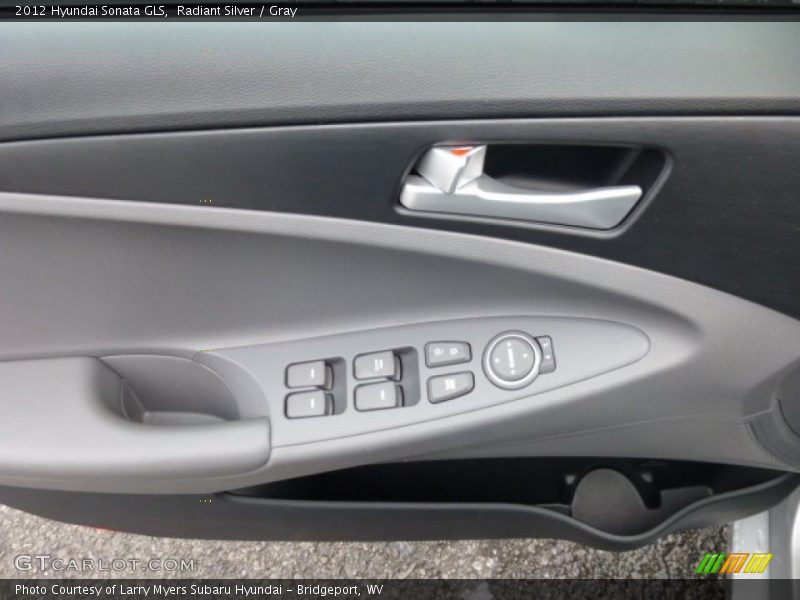 Radiant Silver / Gray 2012 Hyundai Sonata GLS