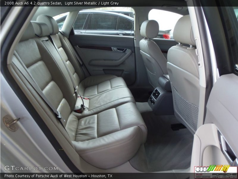 Light Silver Metallic / Light Grey 2008 Audi A6 4.2 quattro Sedan