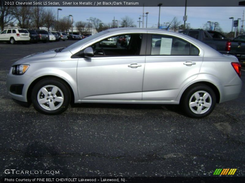  2013 Sonic LS Sedan Silver Ice Metallic