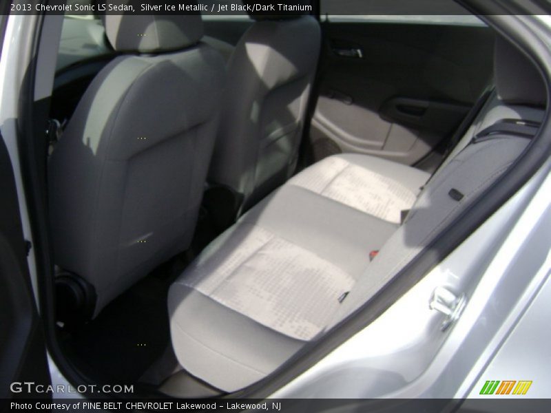 Silver Ice Metallic / Jet Black/Dark Titanium 2013 Chevrolet Sonic LS Sedan