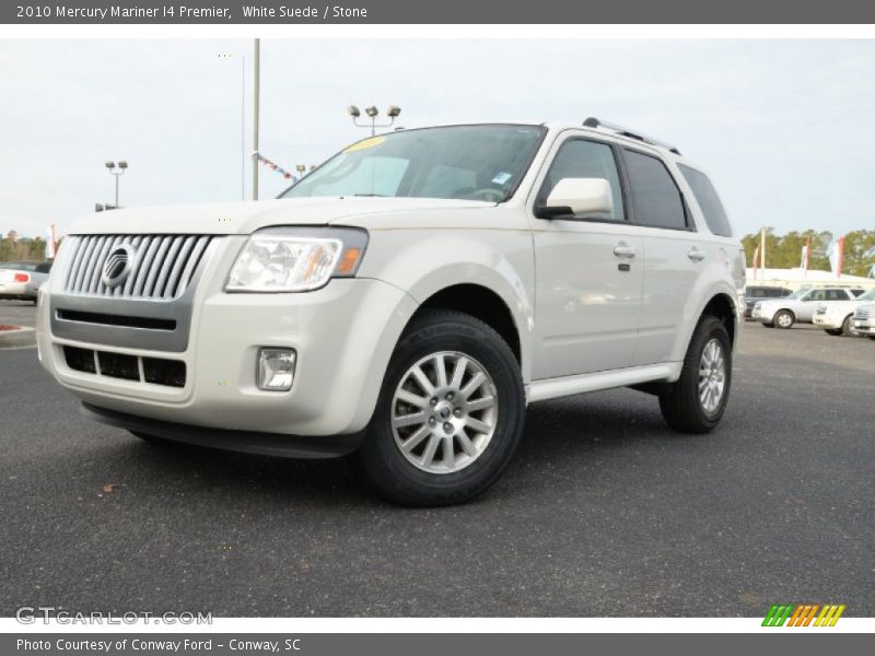 White Suede / Stone 2010 Mercury Mariner I4 Premier