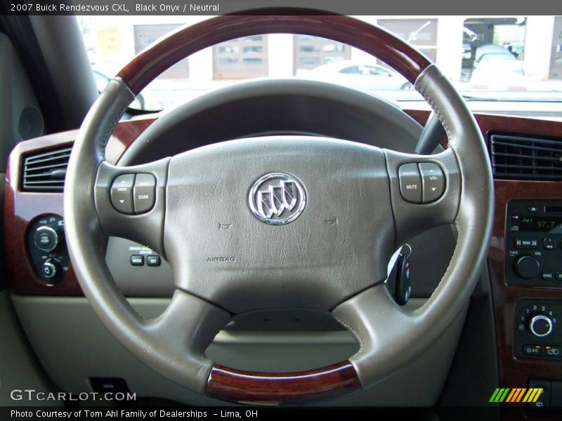 Black Onyx / Neutral 2007 Buick Rendezvous CXL