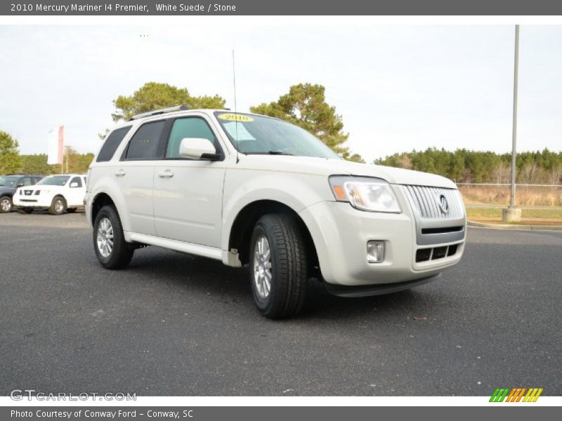 White Suede / Stone 2010 Mercury Mariner I4 Premier