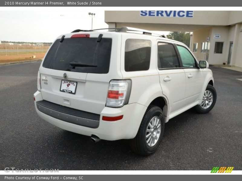 White Suede / Stone 2010 Mercury Mariner I4 Premier