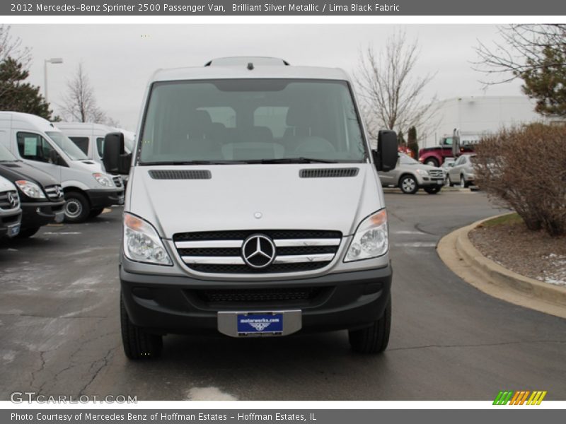 Brilliant Silver Metallic / Lima Black Fabric 2012 Mercedes-Benz Sprinter 2500 Passenger Van