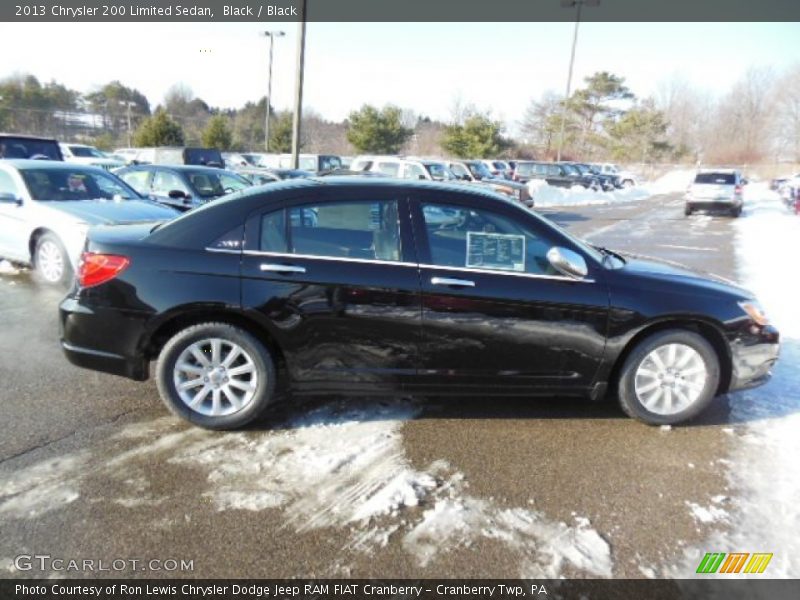 Black / Black 2013 Chrysler 200 Limited Sedan