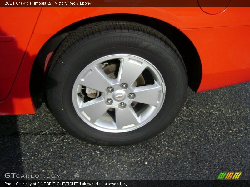 Victory Red / Ebony 2011 Chevrolet Impala LS