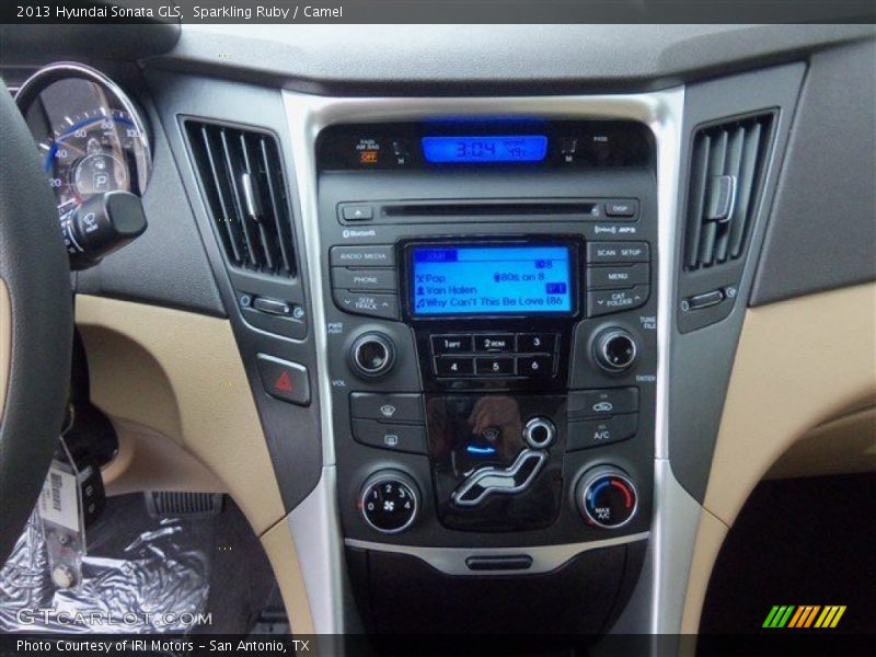 Sparkling Ruby / Camel 2013 Hyundai Sonata GLS