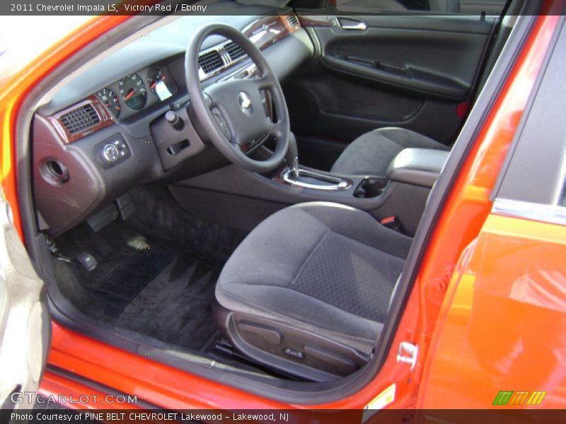 Victory Red / Ebony 2011 Chevrolet Impala LS