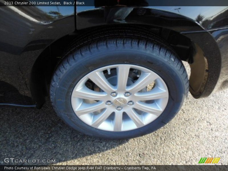 Black / Black 2013 Chrysler 200 Limited Sedan