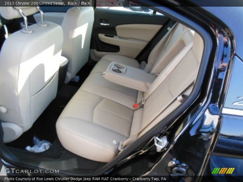 Black / Black 2013 Chrysler 200 Limited Sedan