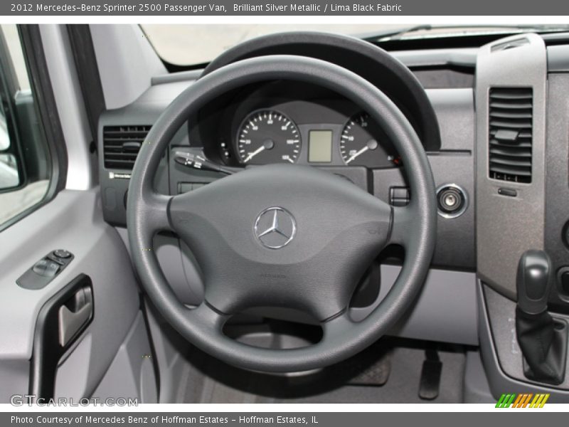 Brilliant Silver Metallic / Lima Black Fabric 2012 Mercedes-Benz Sprinter 2500 Passenger Van