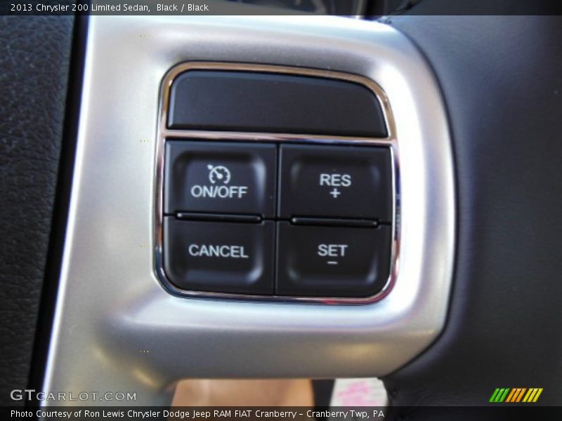 Black / Black 2013 Chrysler 200 Limited Sedan