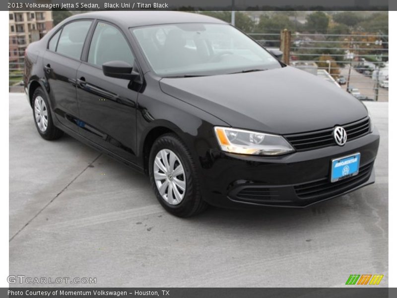 Black Uni / Titan Black 2013 Volkswagen Jetta S Sedan