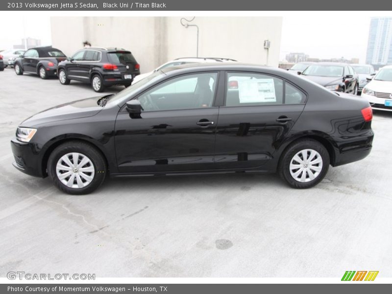 Black Uni / Titan Black 2013 Volkswagen Jetta S Sedan