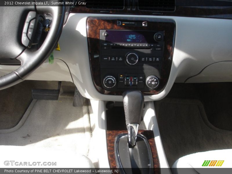 Summit White / Gray 2012 Chevrolet Impala LT