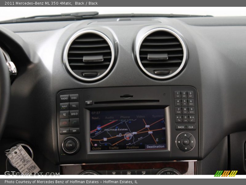 Black / Black 2011 Mercedes-Benz ML 350 4Matic