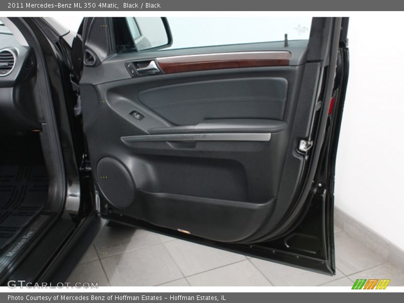 Black / Black 2011 Mercedes-Benz ML 350 4Matic