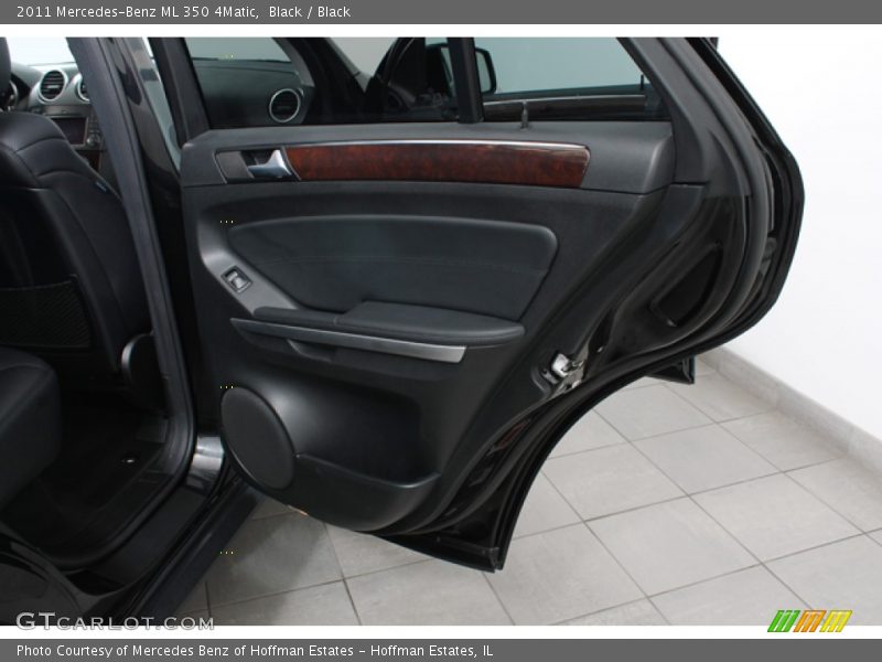 Black / Black 2011 Mercedes-Benz ML 350 4Matic