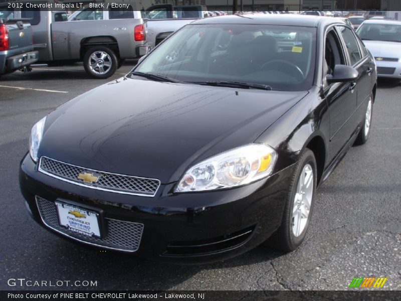 Black / Ebony 2012 Chevrolet Impala LT